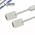 SIPU high quality brand 15m strandard Cu jacket PVC 3+4 vga cable